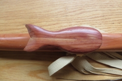 Aromatic Cedar Whale Totem Top