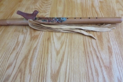 Butternut G Bird Totem Painted $300.00