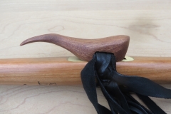 Mahogany Whale Totem