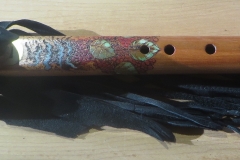 Cherry:Pear A Loon Totem Painted $450.00