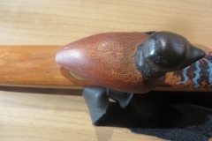 Mahogany:Ebony Loon Totem Top