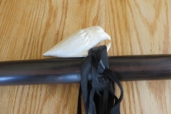 Walrus Tusk Ivory Raven Totem