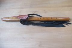 High C Pear Wood Leaf Totem