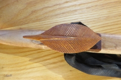 Mahogany Feather Totem