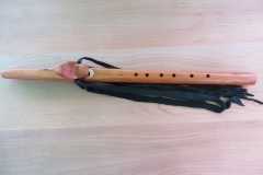 Pear Wood %22A%22 Whale Totem