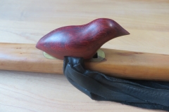 Padauk Quail Totem