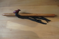 Pear Wood Quail Totem