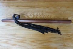 Red Cedar D Curly Tail Whale Totem $375.00