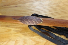 Walnut Leaf Totem Top