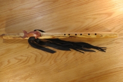 Spalted Birch %22G%22 Dolphin Totem