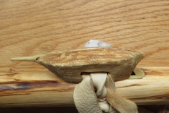 Spalted Birch Feather Totem