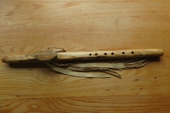 Spalted Birch G Feather Totem