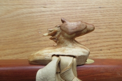 Spalted Birch Horse Totem