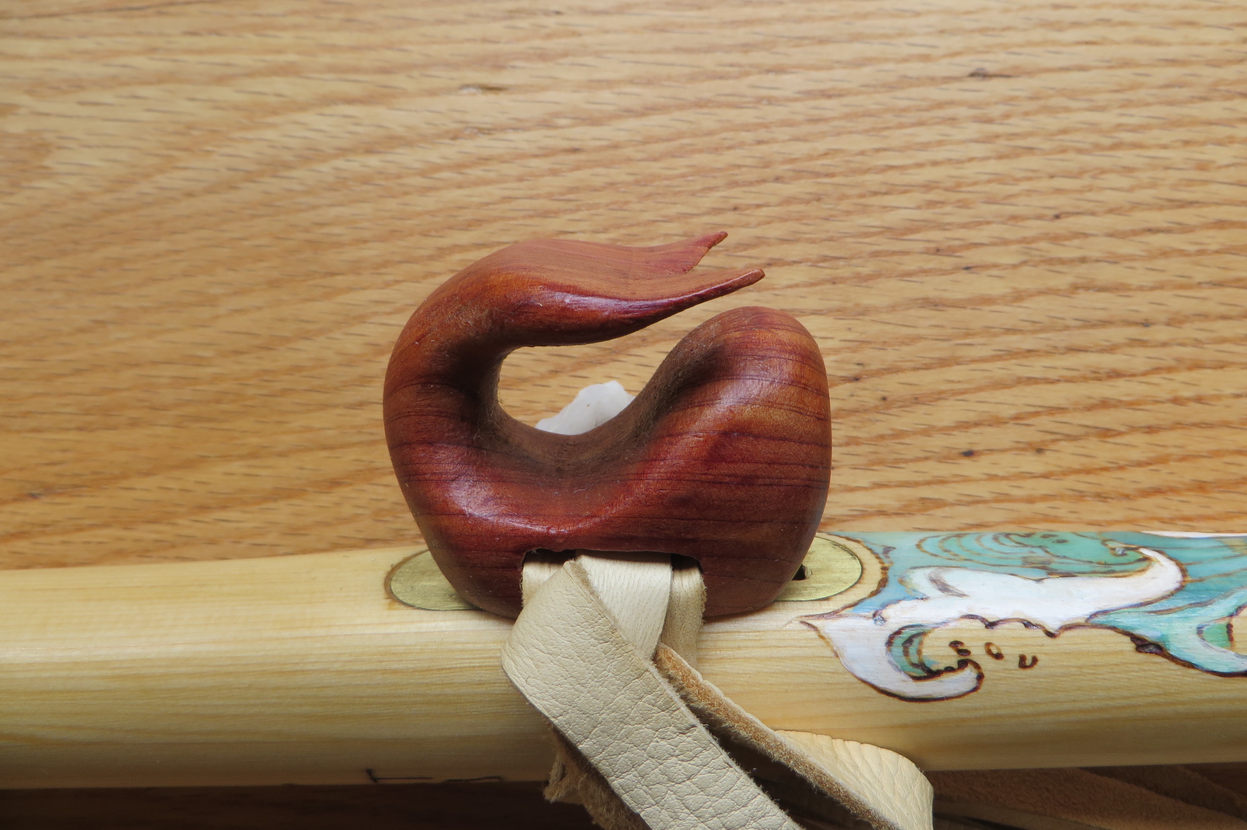 Aromatic Cedar Curly Whale Tail Totem
