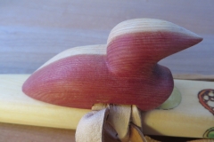 Two Tone Aromatic Cedar Loon Totem