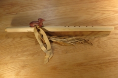 Yellow Cedar %22G%22 Loon Totem $300.00
