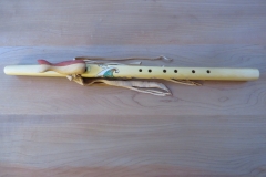 Yellow Cedar G Two Tone Whale Totem $325.00