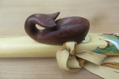 Walnut Whale Totem