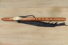 Yew:Walnut Wood F#Leaf Totem