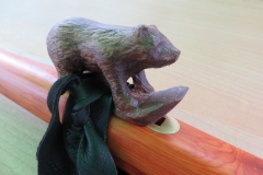 Walnut Bear Totem