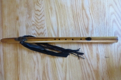 Zebra Wood E flat Ebony Totem Raven